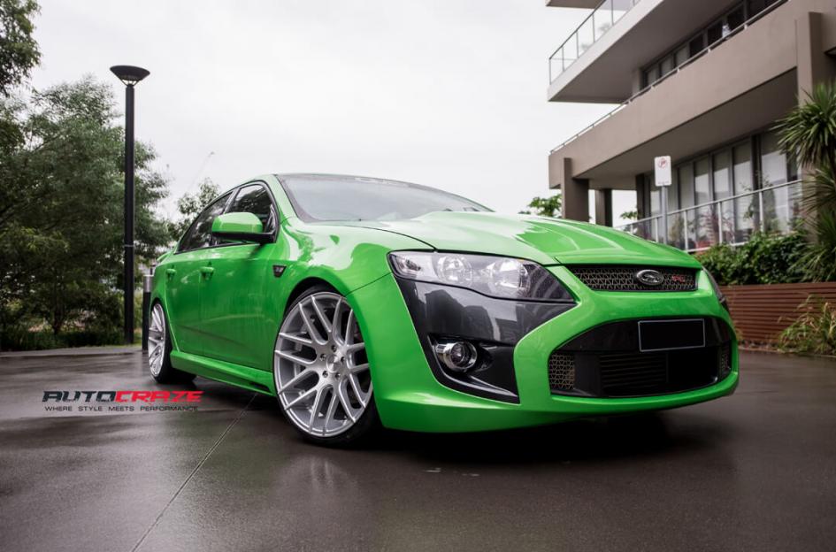 FORD FALCON MONTEREY SILVER MACHINED FACE
